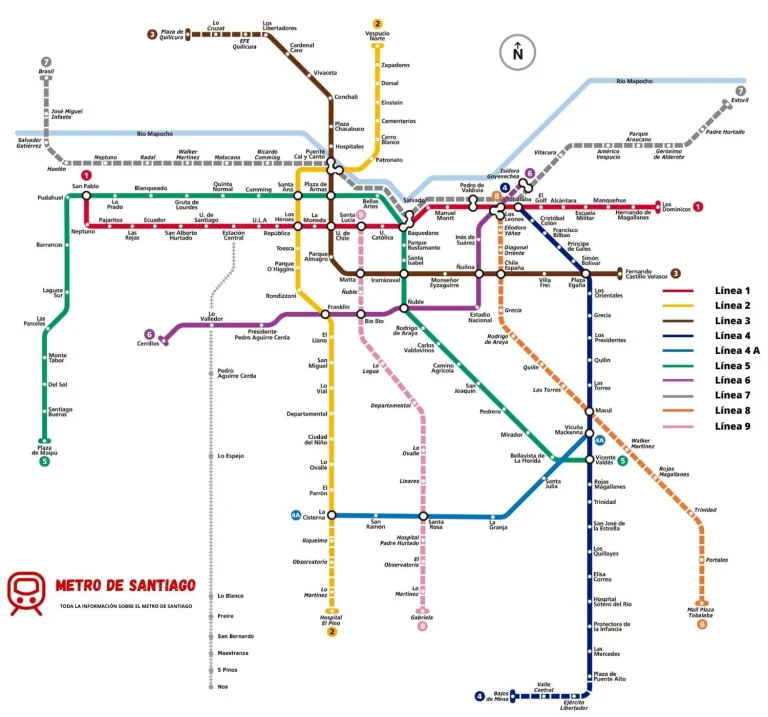 Mapa-Metro-Santiago